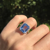 5A Sky CZ Stone Bridal Rings Anniversary Gift Ring for Wife