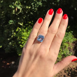 5A Sky CZ Stone Bridal Rings Anniversary Gift Ring for Wife