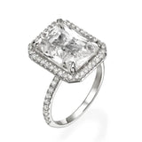 5A Sky CZ Stone Bridal Rings Anniversary Gift Ring for Wife