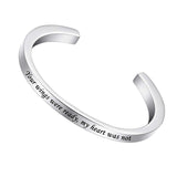Memorial Ashes Bracelet Cuff Urn Bangle Bracelet for Human Pet