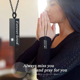 Urn Necklace For Ashe Skeleton Necklace Memorial Cremation Skeleton Necklace
