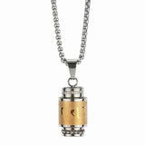 Urn Necklace for Ashes Keepsake Cremation Jewelry Tibetan Buddhism Pendant