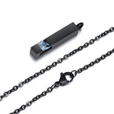 Urn Necklace for Ashes Stainless Steel Casket Pendant
