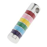 Colorful Stainless Steel Urn Pendant Memorial Keepsake