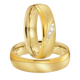 Size 4 Couple Wedding Rings Women Engagement Ring Anniversary Jewelry