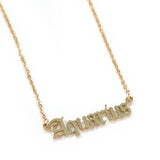 Uwin Constellation Necklace Stainless Steel Never Fade Personalised Rapper Gift