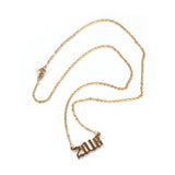 Uwin Constellation Necklace Stainless Steel Never Fade Personalised Rapper Gift