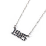 Uwin Constellation Necklace Stainless Steel Never Fade Personalised Rapper Gift