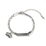 Uwin Letters Bracelet DIY Initial Name Personalized Gift