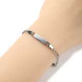 Uwin Letters Bracelet DIY Initial Name Personalized Gift