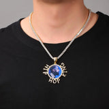 Uwin Photo Pendant Necklaces Custom Pictures CZ Hiphop Jewelry