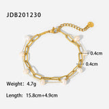 Uworld Pearl Chain Bracelet Women Gift