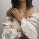Uworld Stainless Steel Plated Paper Bracelets for Women Jewelry