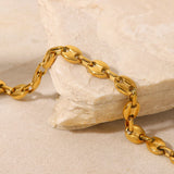 Uworld INS Pig Nose Chain Anklet Titanium Steel Anklet