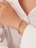 Uworld Maximalist Bracelet with CZ Gemstones Stainless Steel - Gift for Women