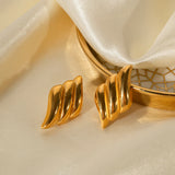 Uworld Stainless Steel 18K Vintage Geometric Women Charm Jewelry