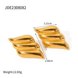 Uworld Stainless Steel 18K Vintage Geometric Women Charm Jewelry