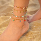 Uworld Stainless Steel Chain Anklets Bangle for Women