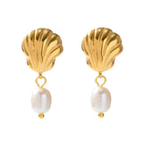 Uworld Stainless Steel Drop Dangle Earrings Waterproof Jewelry