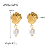 Uworld Stainless Steel Drop Dangle Earrings Waterproof Jewelry