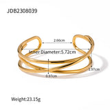 Uworld Stainless Steel Statement Cuff Bracelet Bangle