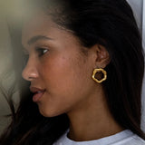 Uworld Vintage Elegance Stainless Steel Earrings Set
