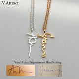 Personalized Vertical Name Necklace For Women Gift