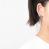 925 Silver Butterfly Stud Earrings Retro Women's Jewelry Gift