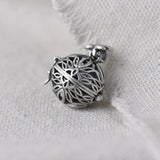 925 Silver Hollow Gawu Box Pendant Women's Thai Anemone Sachet Jewelry