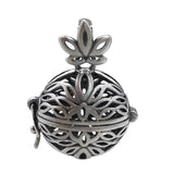 925 Silver Hollow Gawu Box Pendant Women's Thai Anemone Sachet Jewelry