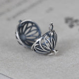 925 Sterling Silver Sachet Pendant Ruyi Necklace Women's Jewelry
