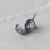 925 Sterling Silver Sachet Pendant Ruyi Necklace Women's Jewelry