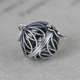 925 Sterling Silver Sachet Pendant Ruyi Necklace Women's Jewelry