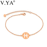 Zodiac Constellations Bracelets for Women - Horoscope Charm Jewelry