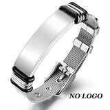 Personalized Stainless Steel Men's Bracelet