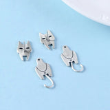 Cat Stud Earrings Sweet & Fresh Texture S925 Silver Jewelry