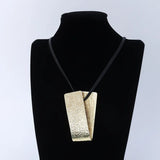 V-shaped Necklace Couple Pendant European American Hip-hop Jewelry