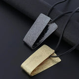 V-shaped Necklace Couple Pendant European American Hip-hop Jewelry