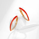 V-shaped Jewelry Summer Hot Selling Earrings for Women 18K