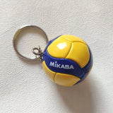 Mini PVC Volleyball Keychain Sport Key Chain Gift Car Ball Key Holder