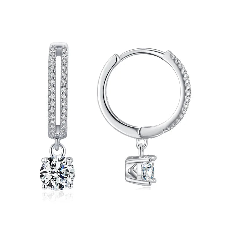 Water Drop Crystal Drop Earrings Women Bridal Wedding Jewelry Gift