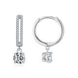 Water Drop Crystal Drop Earrings Women Bridal Wedding Jewelry Gift