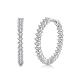 Crystal Zirconia Hiphop Party Earrings for Women/Men