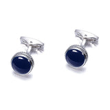 Enamel Gemelos Brass Cufflinks Classic Men Suit Shirt Cuff links