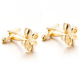 Brass Gemelos Cufflink Shirt Buttons Cuffling French Cuff links