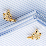 Brass Gemelos Cufflink Shirt Buttons Cuffling French Cuff links