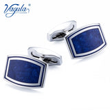 Classic Copper Men's Cuff links French Shirt Button Gemelos Enamel Cufflinks
