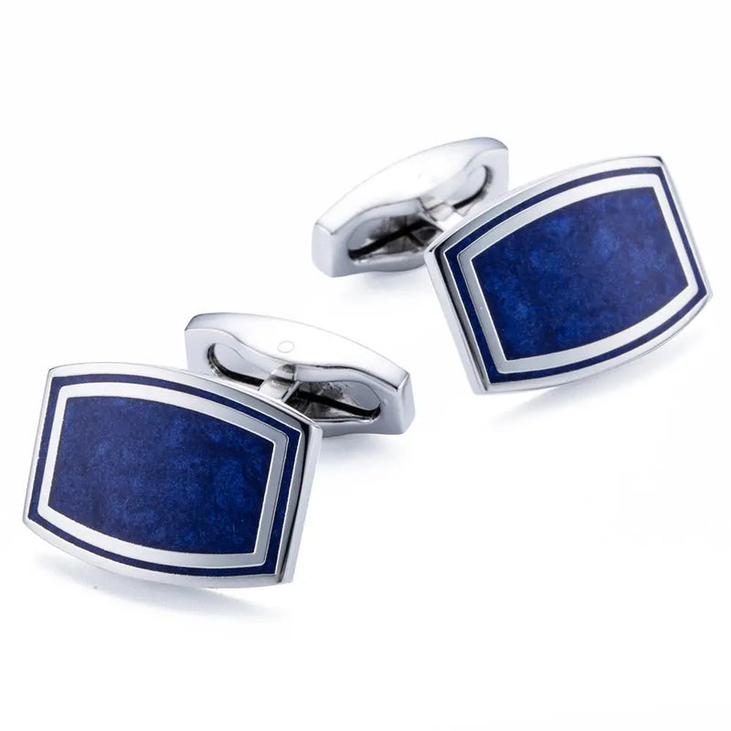 Classic Copper Men's Cuff links French Shirt Button Gemelos Enamel Cufflinks