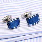 Classic Copper Men's Cuff links French Shirt Button Gemelos Enamel Cufflinks