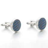 Men's Copper Cufflinks Gemelos Button for Party Wedding Suit